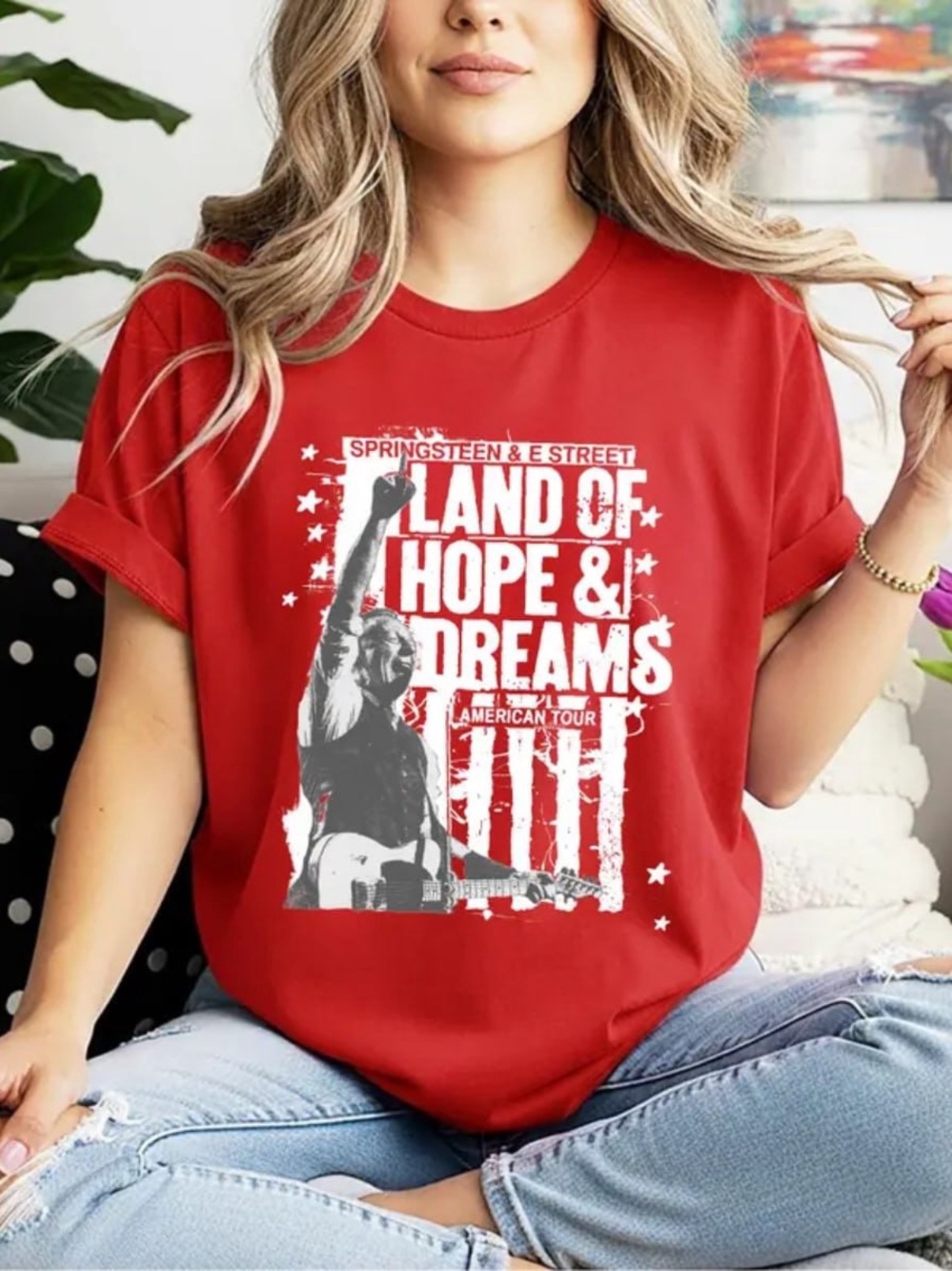 Red Land of Hope & Dreams Graphic Tee